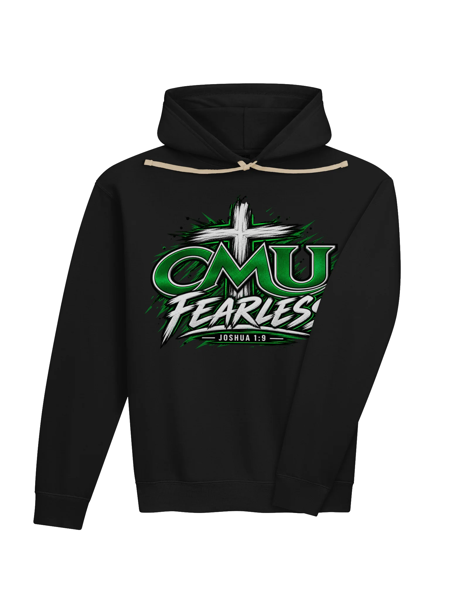 CMU Fearless Christian Cross Hoodie product image (16)