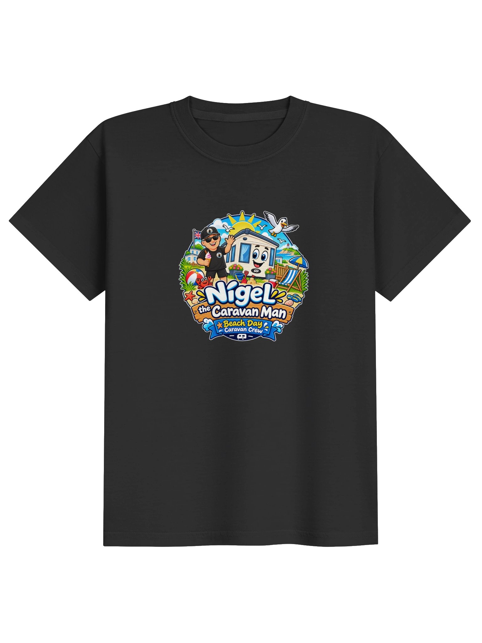 Beach Day Caravan Crew | Youth T-shirt product image (1)
