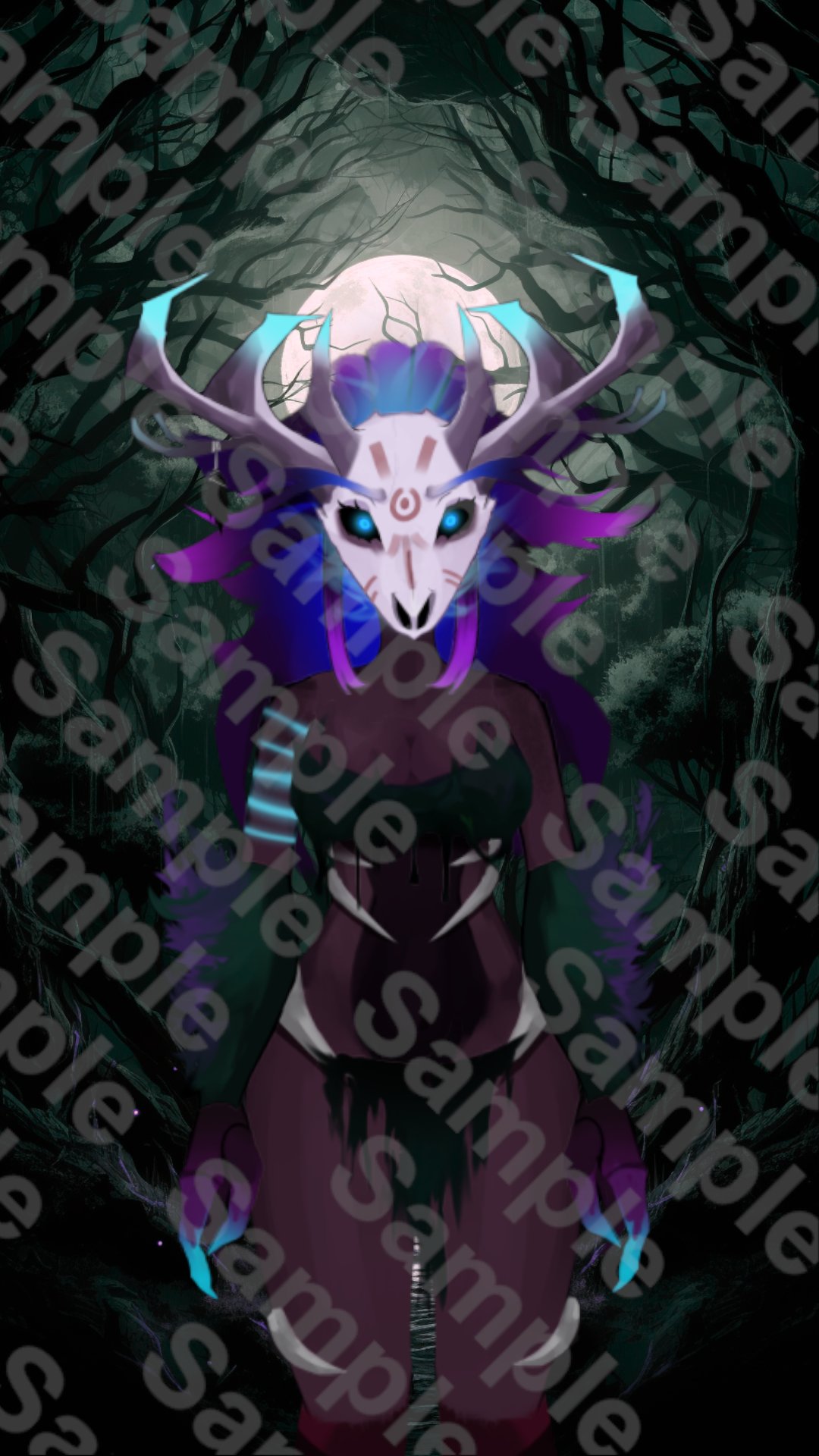 Horrormancer Mobile Wallpapers Set 1 product image (4)