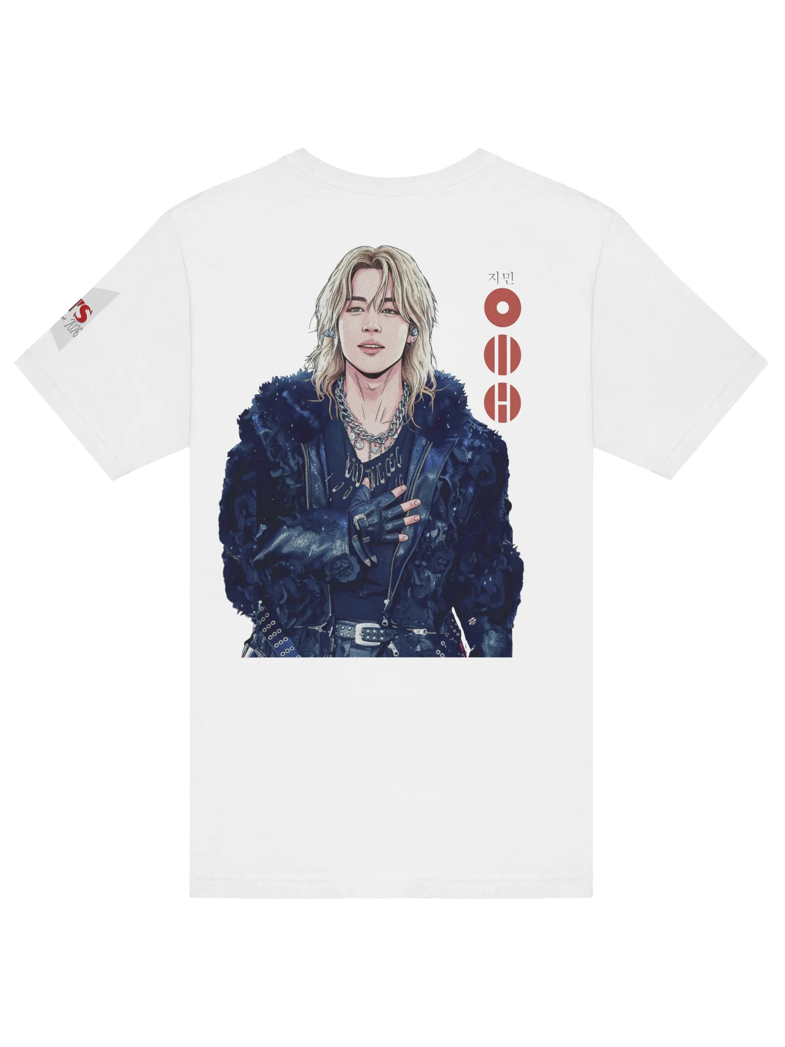 Jimin Dragon Prince Tee (Red) product image (7)