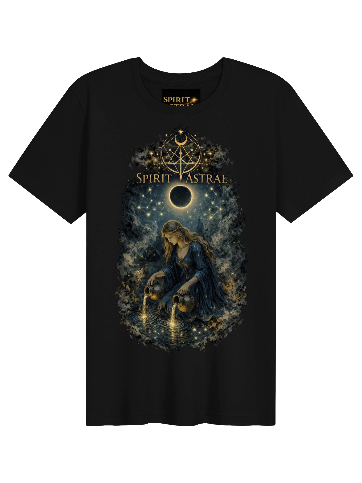 Spirit Astral The Star T-Shirt (Gold) product image (1)