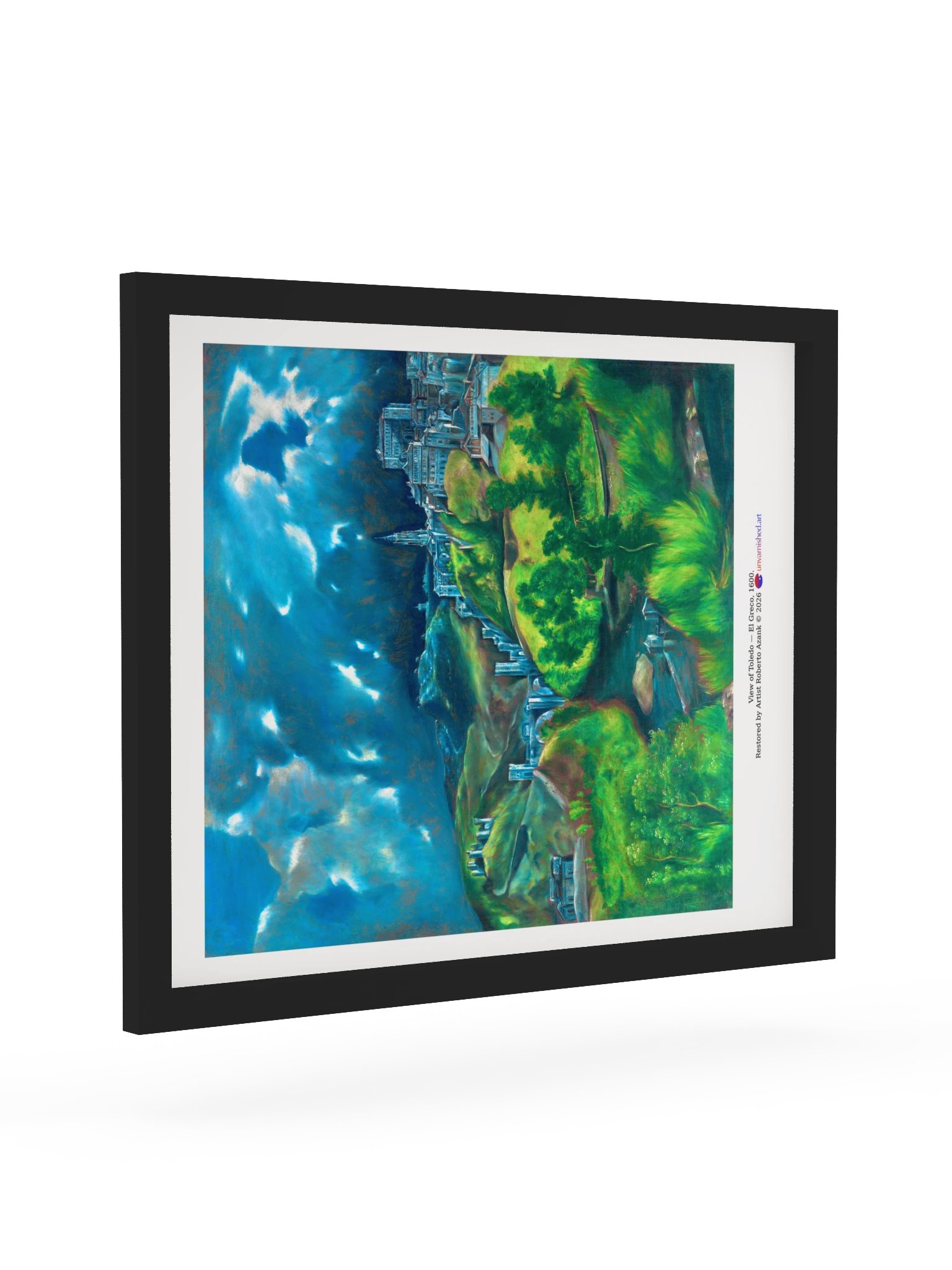 View of Toledo — Large Framed Matte Poster product image (7)