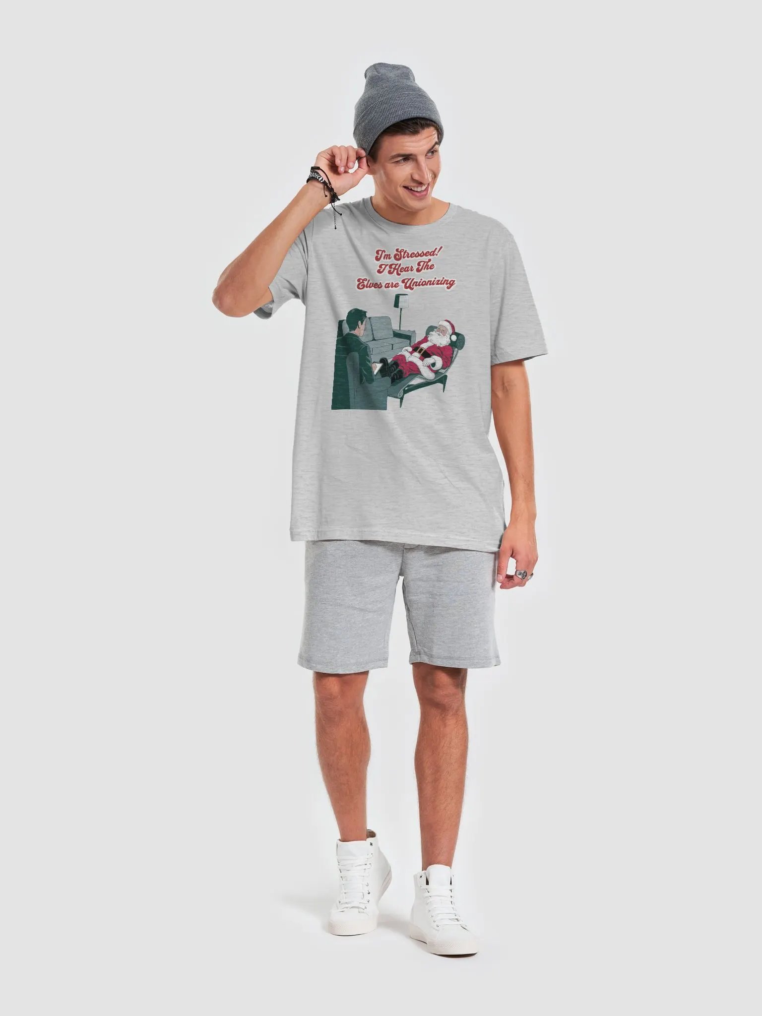 I'm Stressed! I Hear The Elves Are Unionizing T-shirt product image (34)