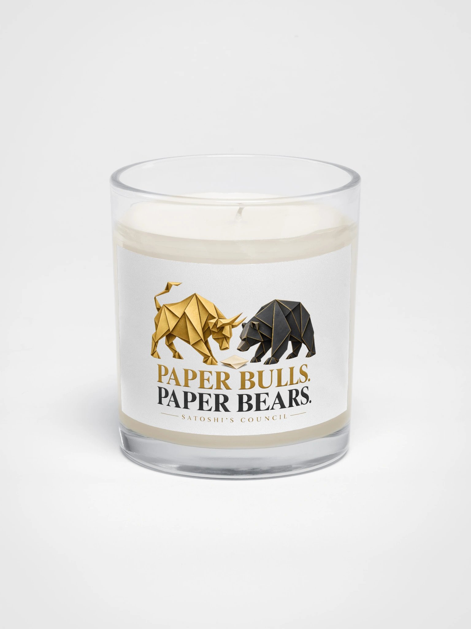 Paper Bulls. Paper Bears. — Soy Candle product image (1)