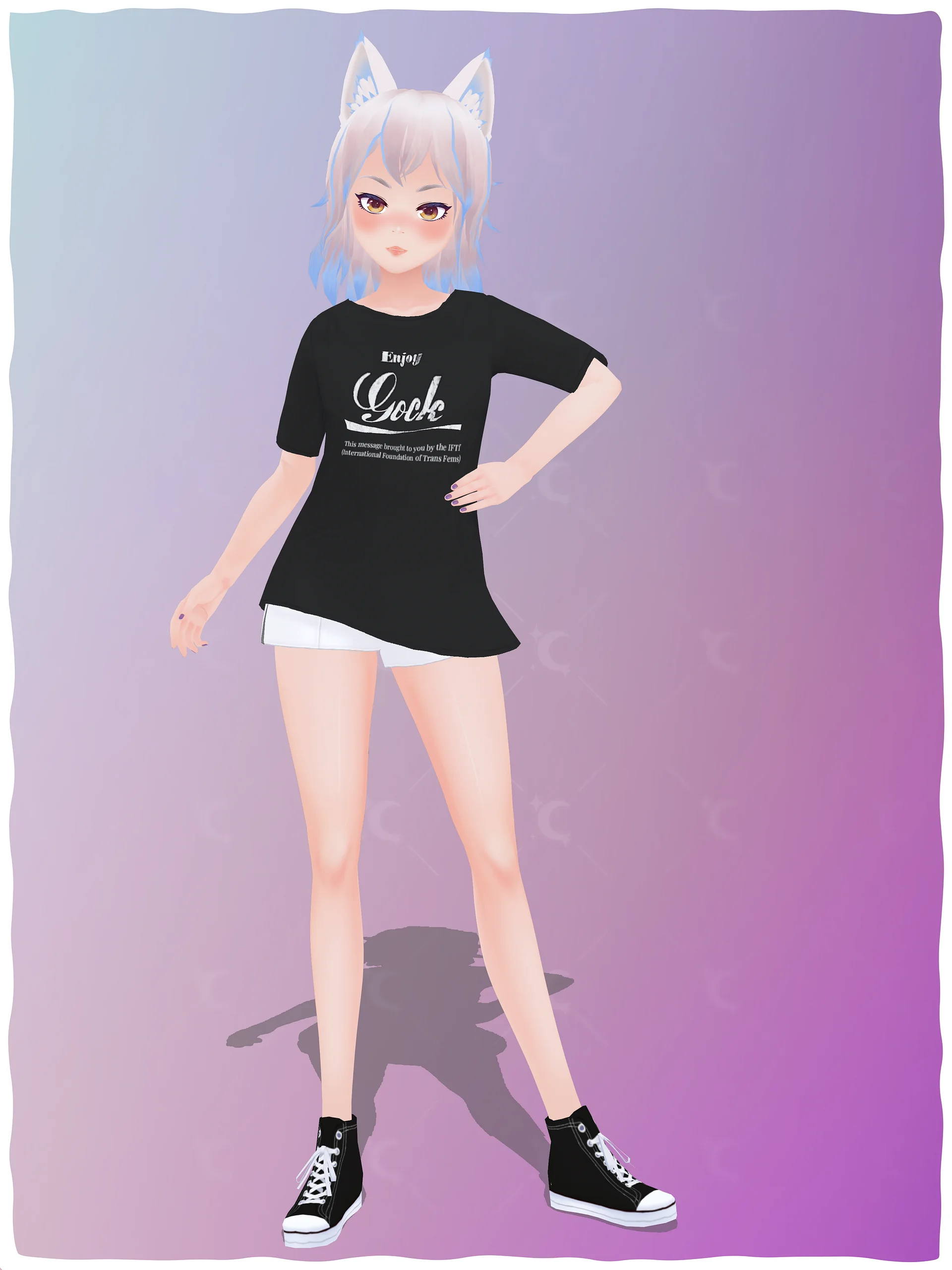 [VRoid Digital] Lunazera Shirt pack for VRoid Models product image (6)