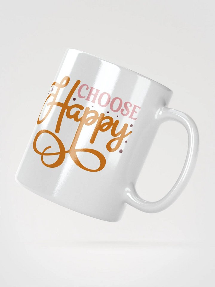 Choose Happy Ceramic Mug product image (2)