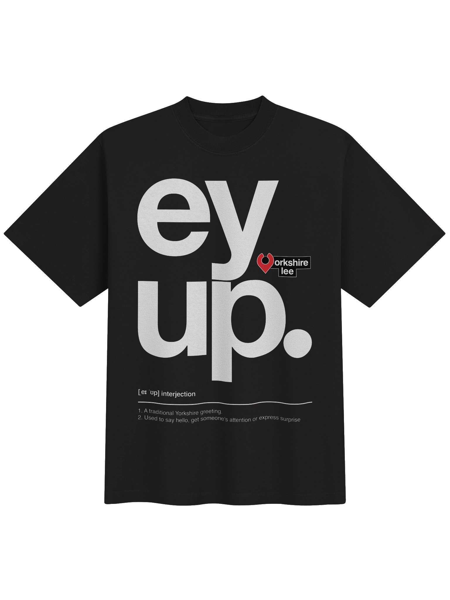 EY UP premium heavyweight oversized fit t-shirt product image (2)