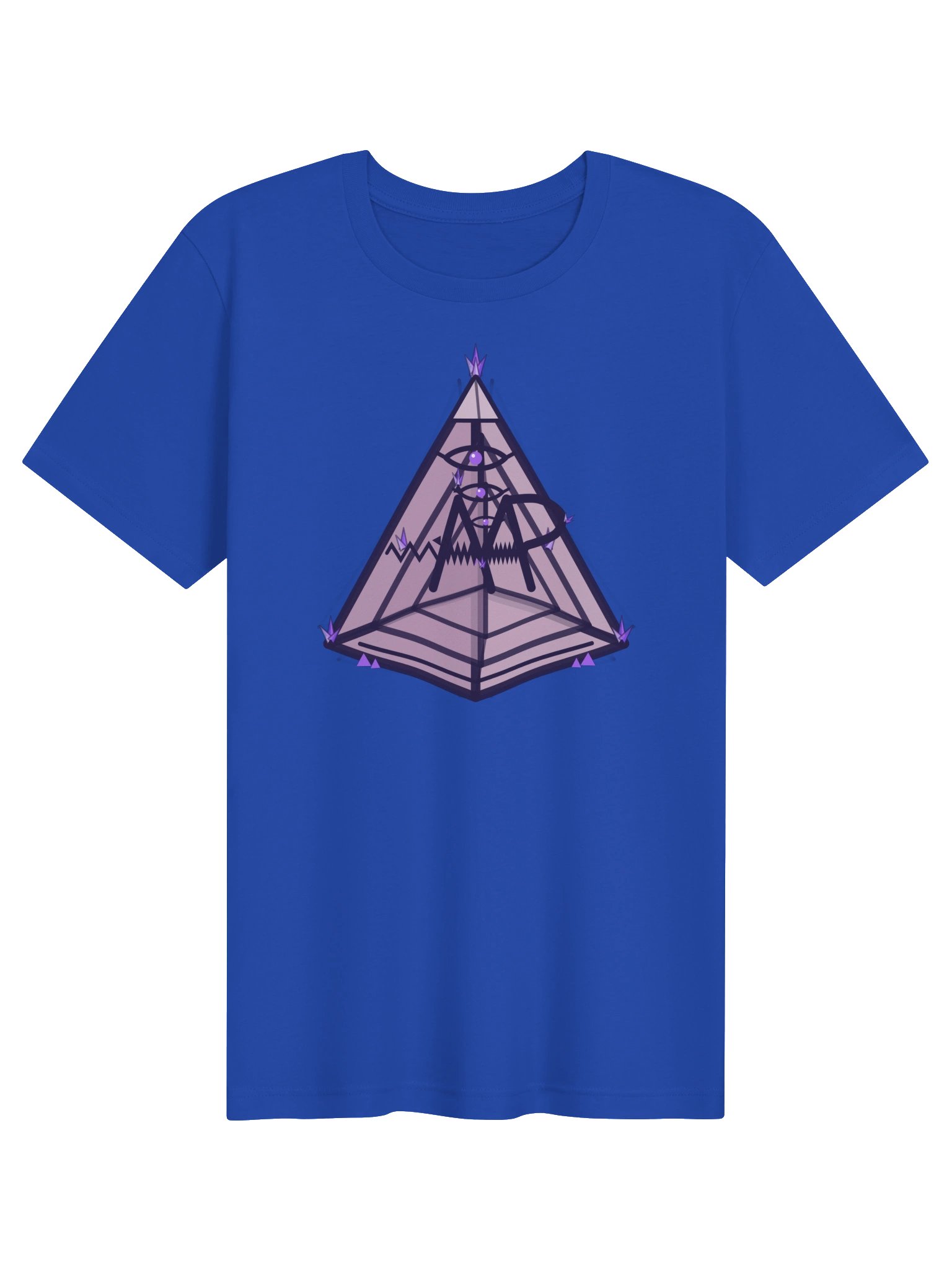 Mt. AMP 7D Pyramid Tee — Blue product image (1)