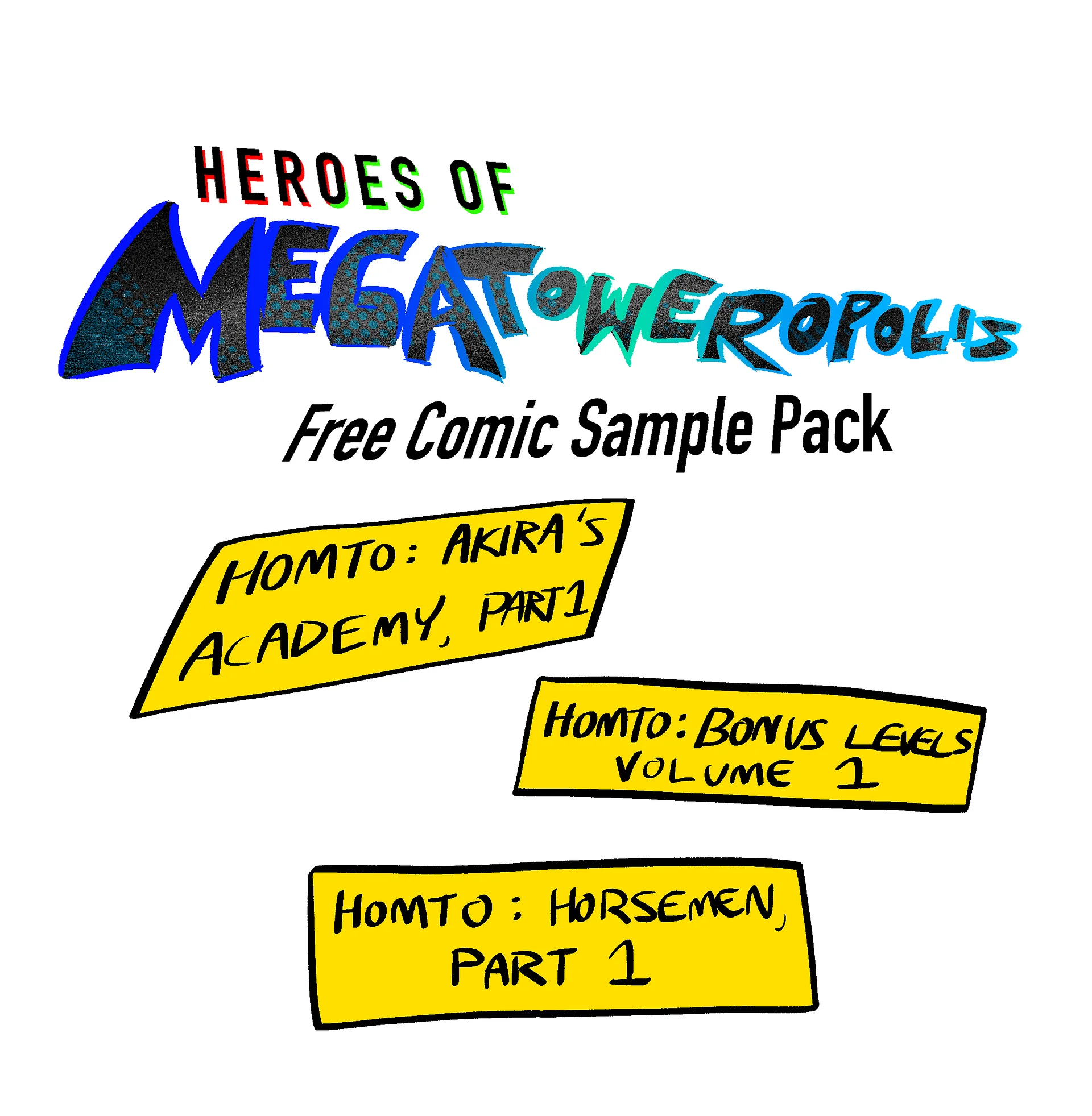 HoMTO Comic Starter Pack (FREE) product image (1)