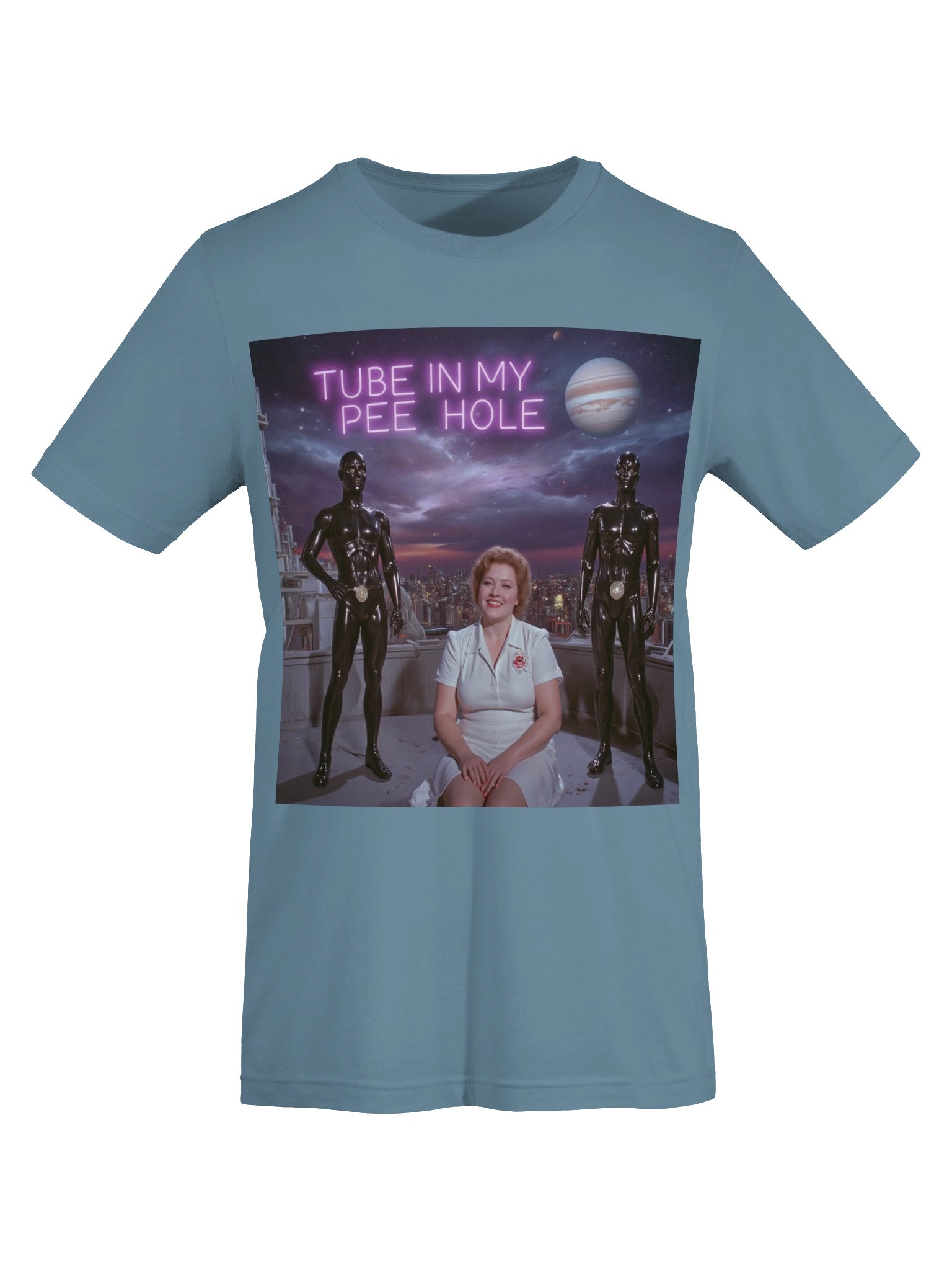 TUBE IN MY PEE HOLE | Bella+Canvas Unisex Supersoft T-Shirt product image (25)