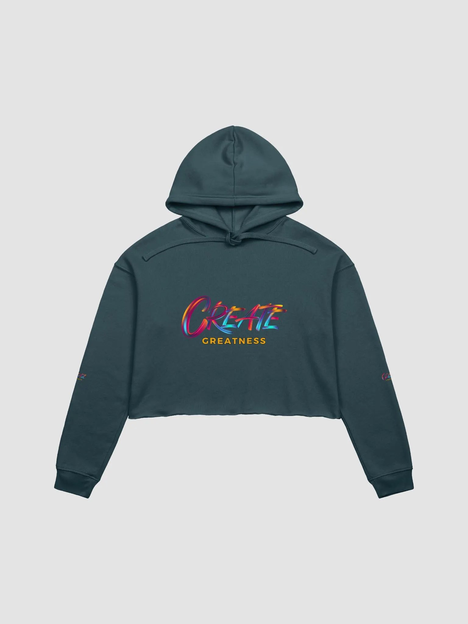 Create Greatness Crop Hoodie product image (5)