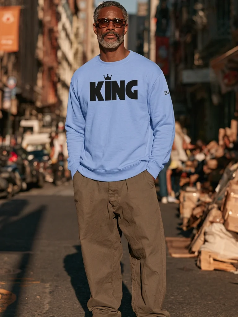 Crowned King | Sweatshirt | Originology | Black History X product image (3)