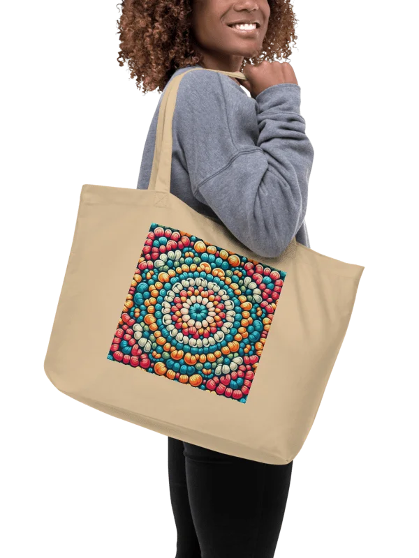 Orange Kaleidoscope Tote product image (1)