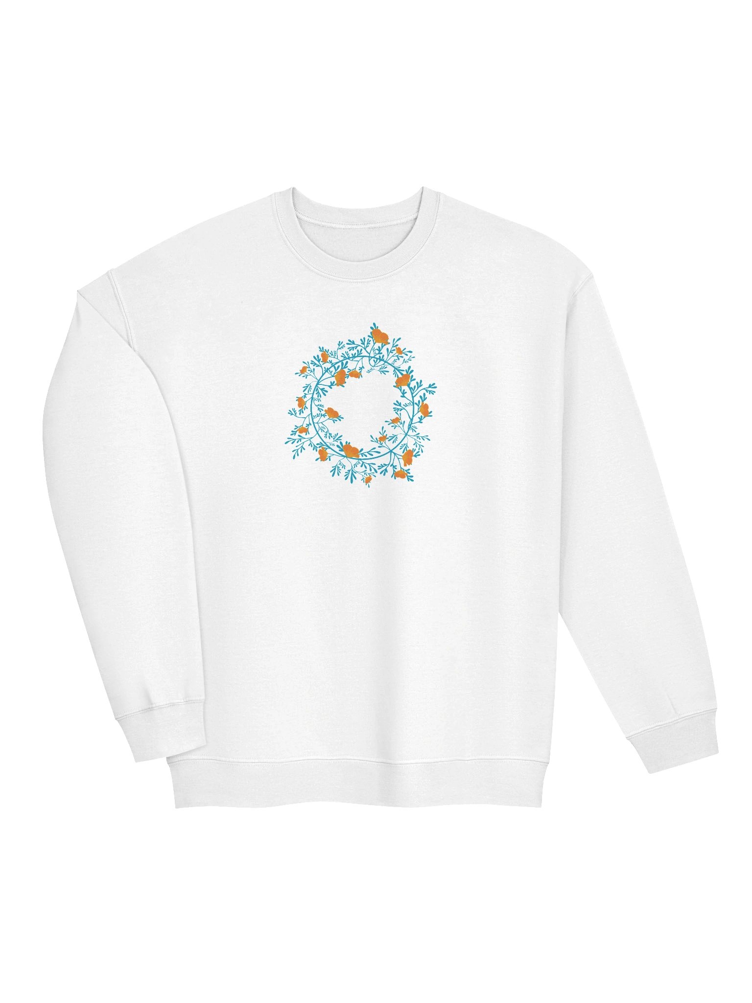 Poppy wreath sweatshirt product image (12)