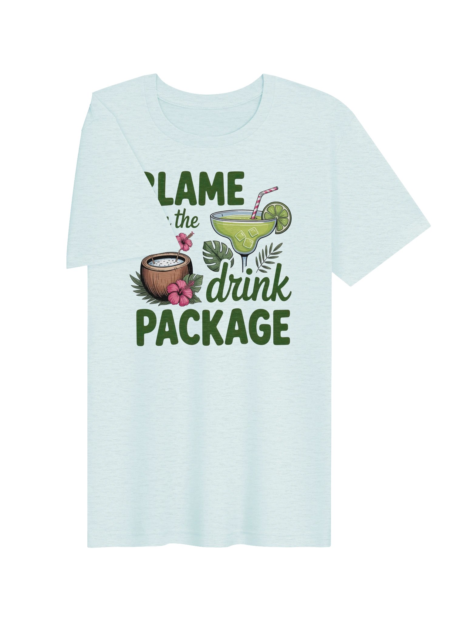 Blame It on the Drink Package T-Shirt | Funny Cruise Vacation Tee product image (22)
