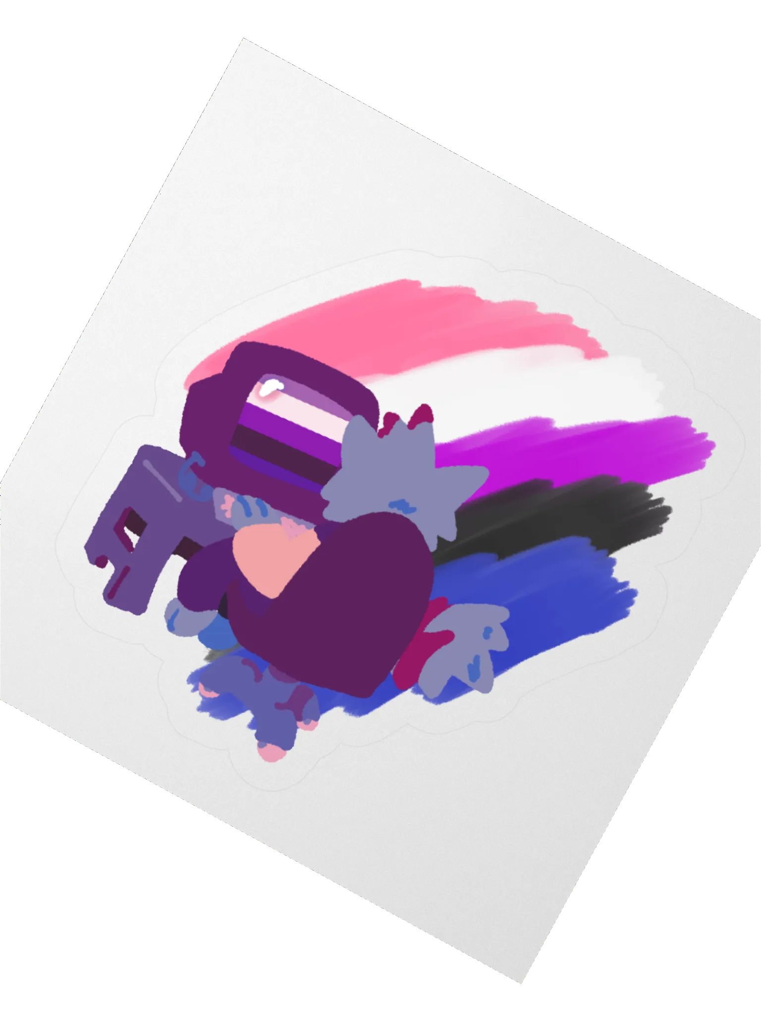 LUCKY PRIDE S1 - GENDERFLUID product image (2)