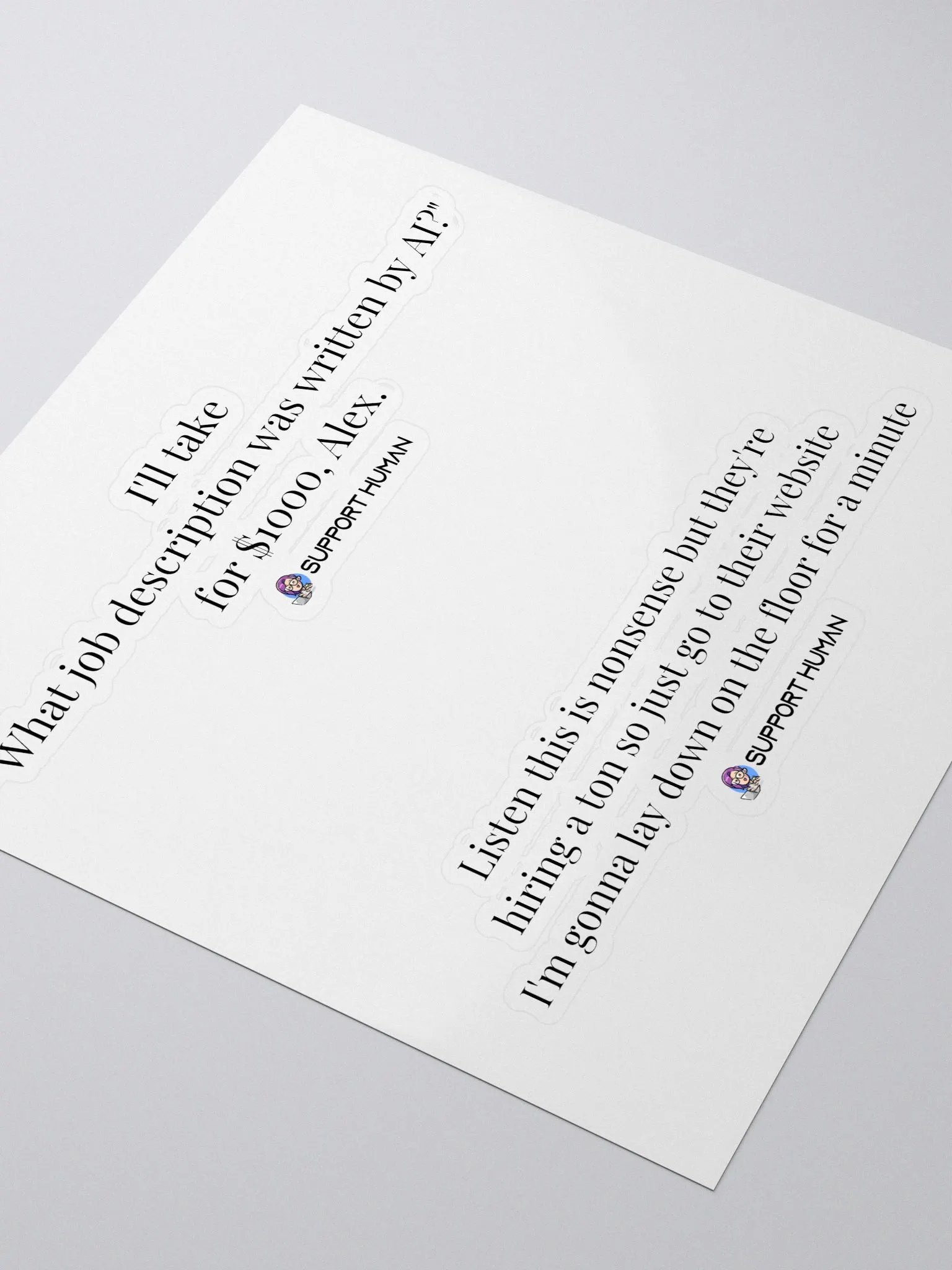 Best of BJB Stickers: AI Nonsense product image (3)