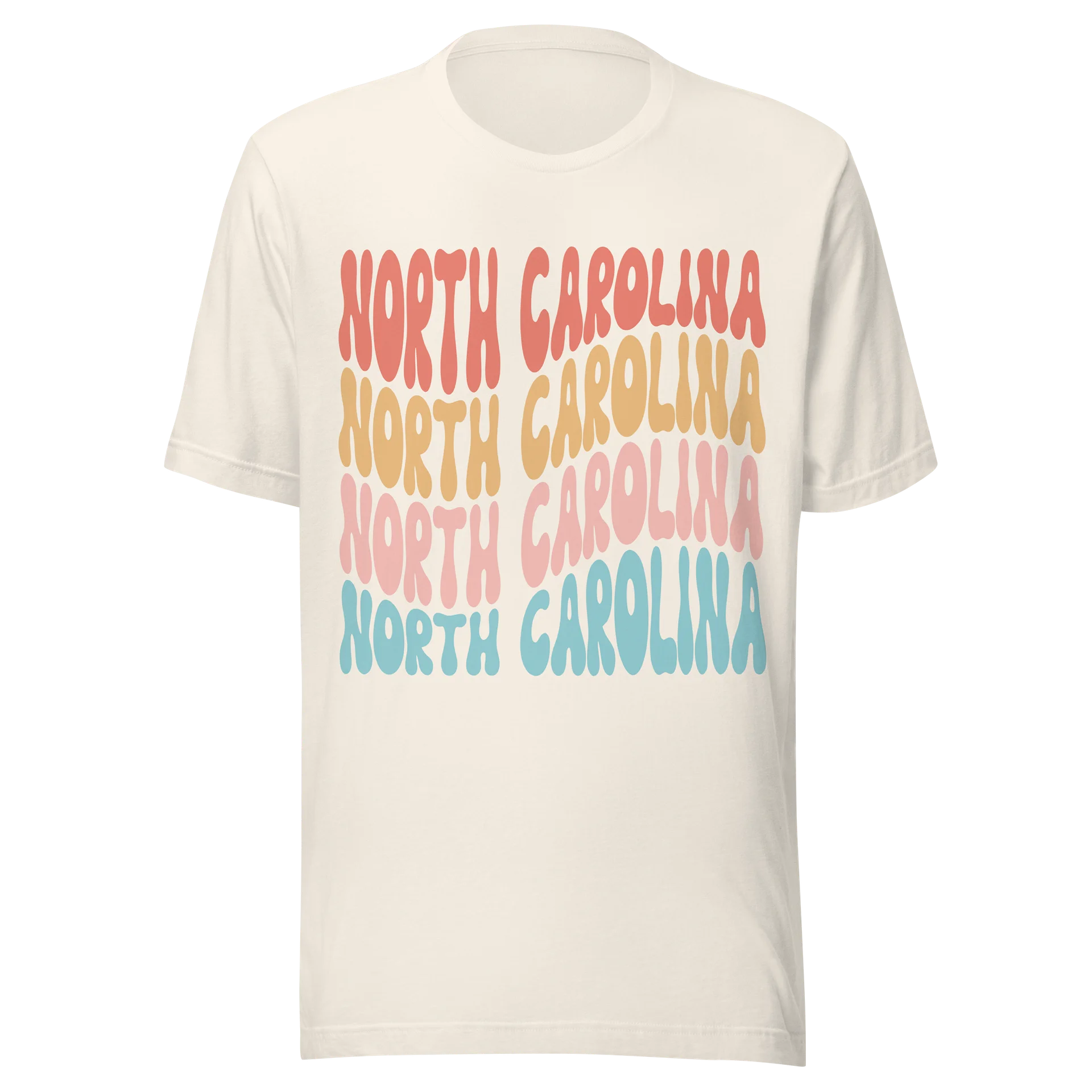 North Carolina Retro Wavy Tee product image (2)