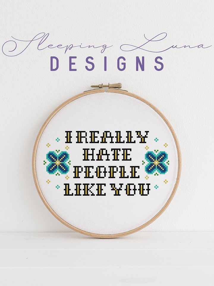 People Like You - Cross Stitch Pattern product image (1)