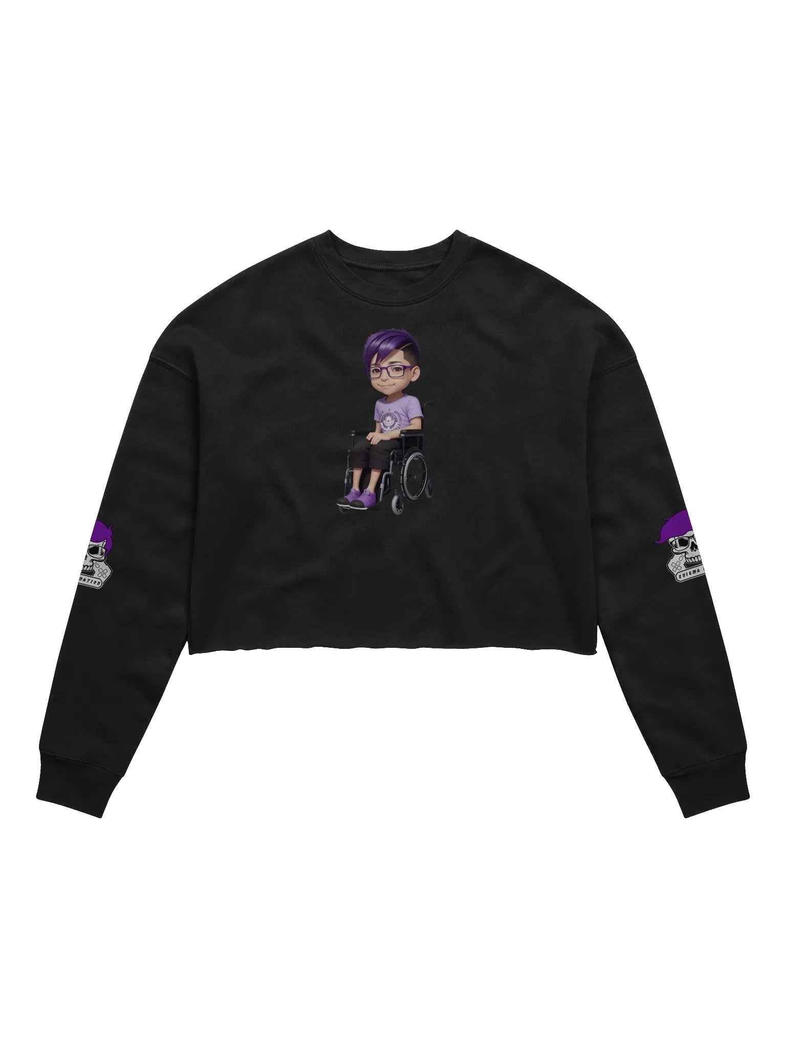 Enigma Crop Sweatshirt product image (1)