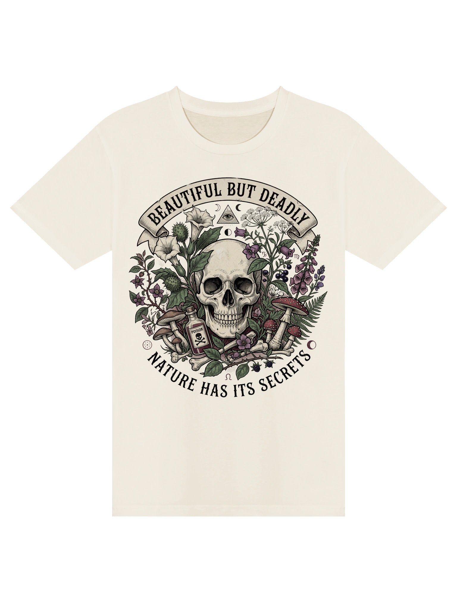 Beautiful But Deadly – PoisonBloom Vintage Gothic T-Shirt product image (25)