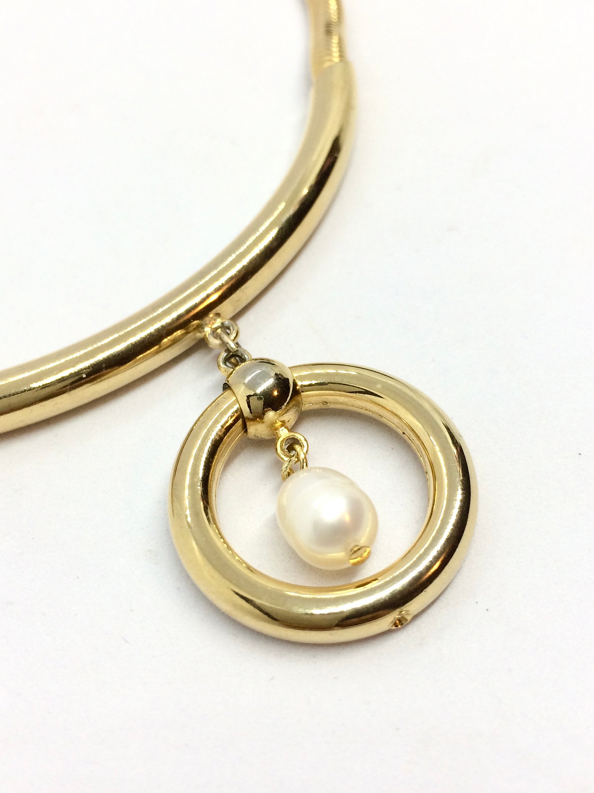 Orbit Pearl Choker Necklace product image (5)