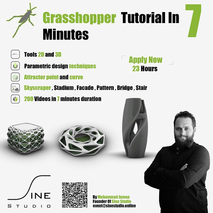 Rhino Recorded Course + Grasshopper Recorded Course + Let’s Play Grasshopper Together , eBook product image (2)