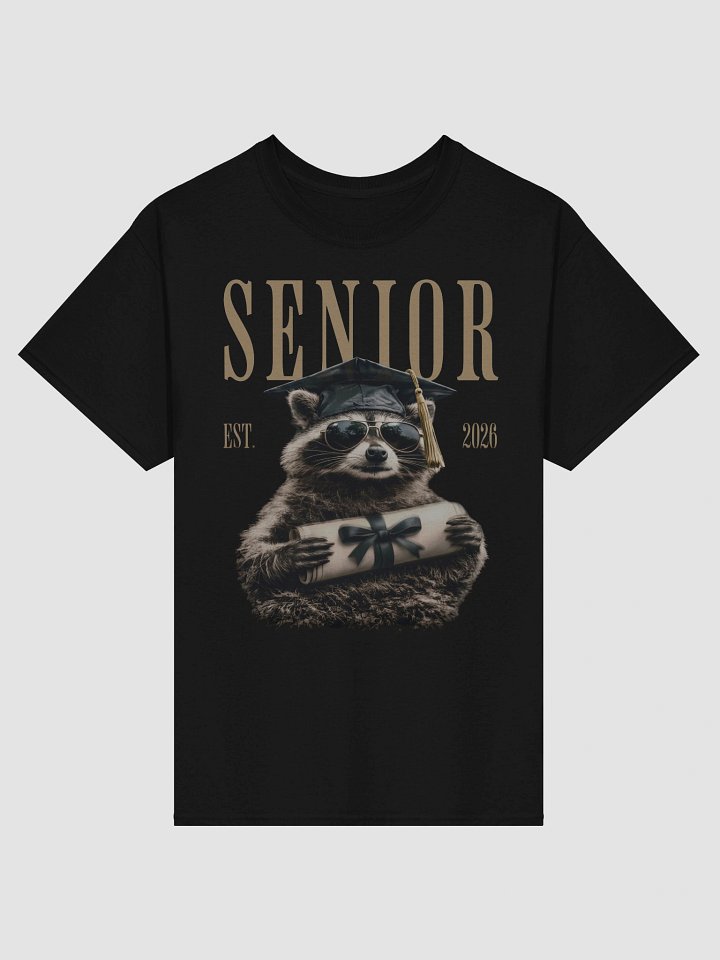 Funny Raccoon Senior 2026 Shirt - Class of 2026 Graduation Tee product image (2)
