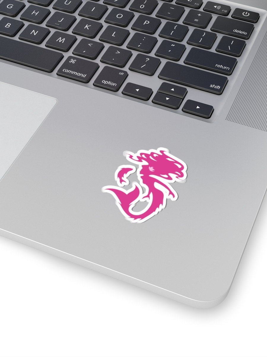 Sticker 3: The Underwater Dance: Mermaid Blossom Pink Decal product image (6)