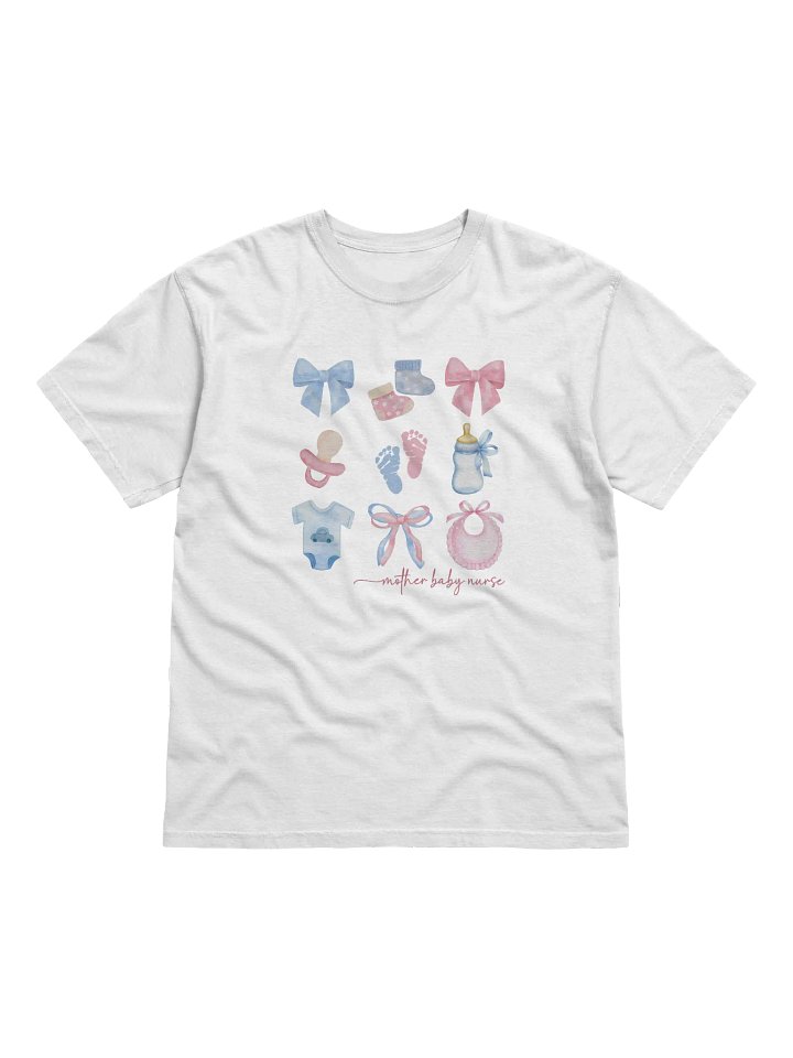 Personalized Coquette Style Nurse/Crew T-Shirt (Homemade) product image (4)