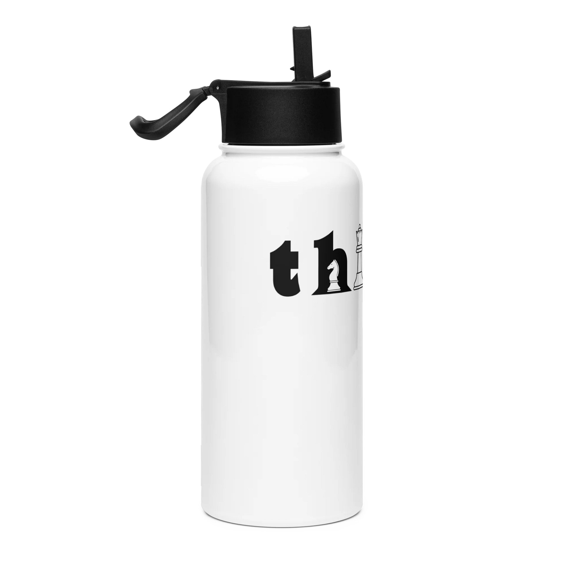 Think: Knight and Queen Stainless Steel Water Bottle product image (4)