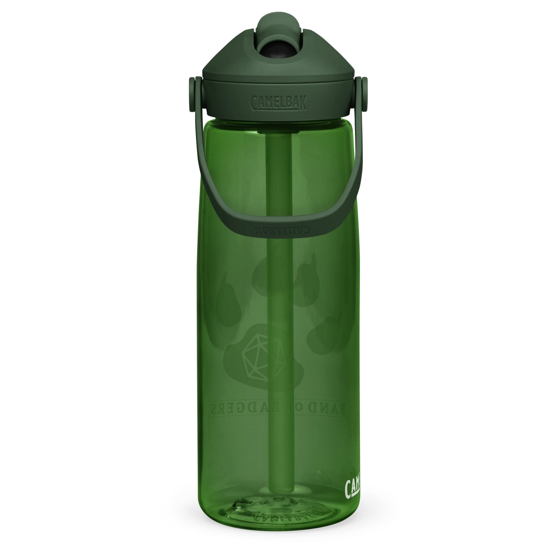 Geometric Oasis Flip Straw Water Bottle product image (4)