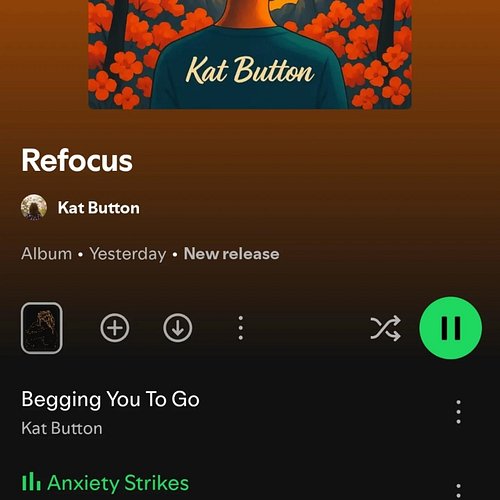 Checkout @katbutton_songwriter debut album Refocus. Kat's music is a sonically defining album about her battles and triumkhs ...