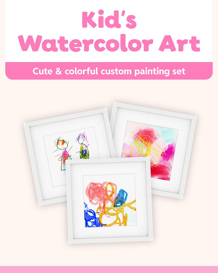Kid's Watercolor Art product image (1)