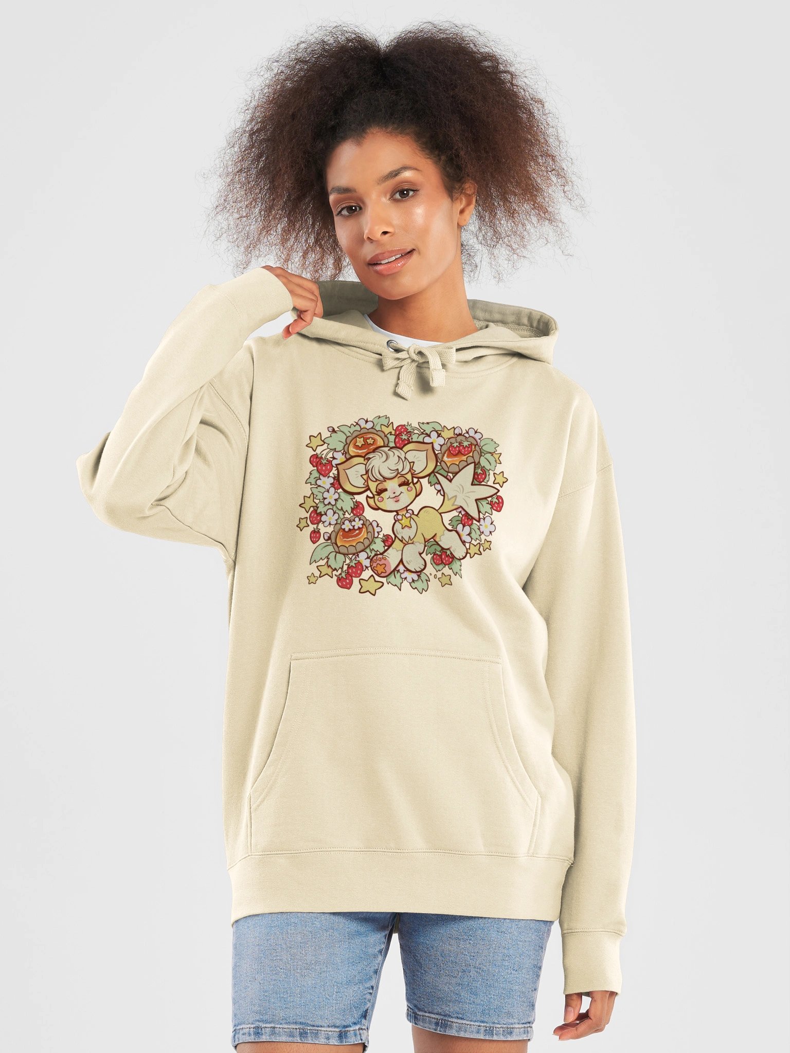 Cream Fox Hoodie product image (25)