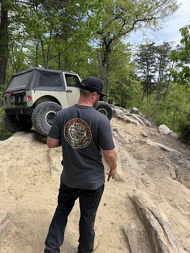 Some merch shoots need a studio. Ours needed a spotter.

#AlmostRolledIt #OffRoadBorn
