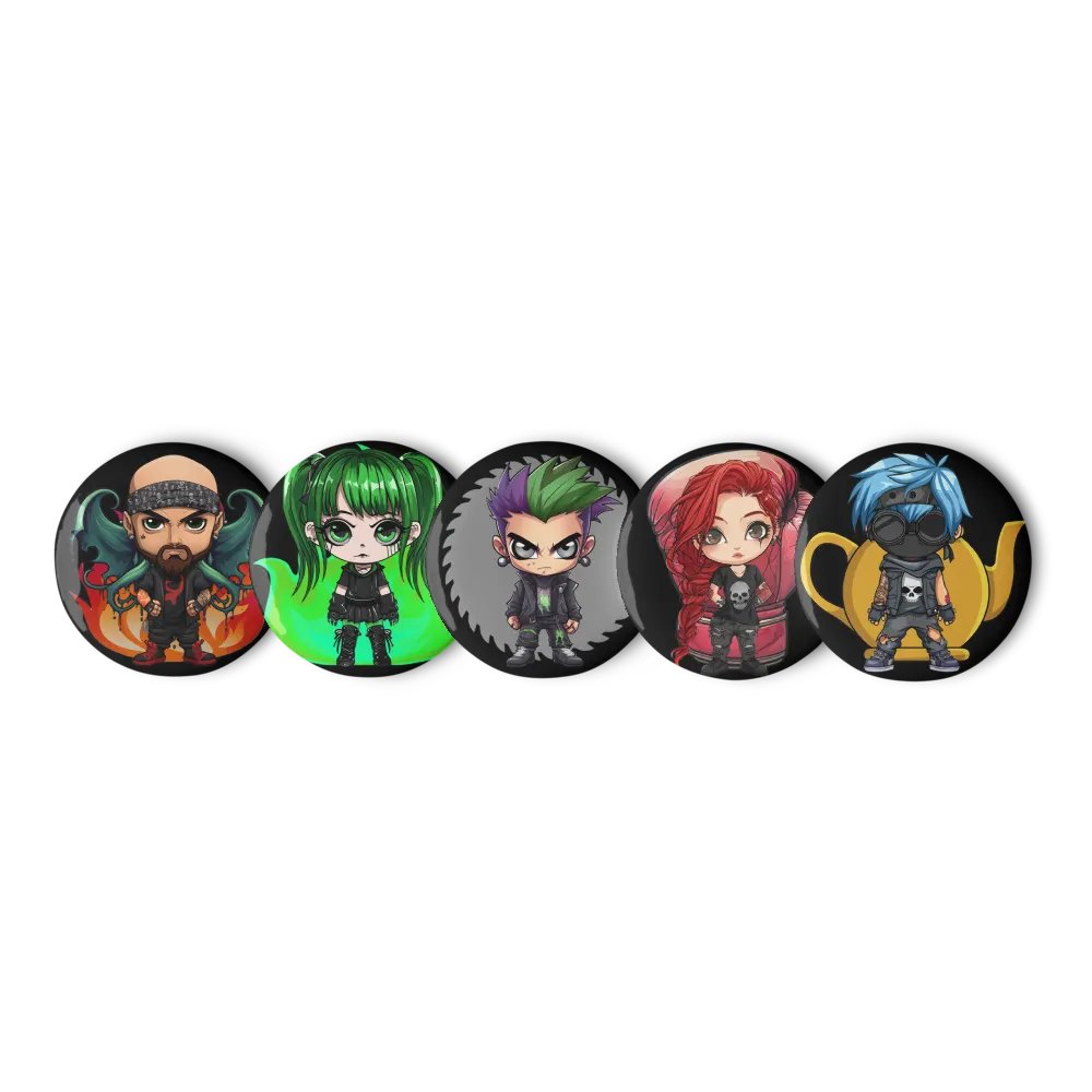 Big O and Friends! Button Collection #1 product image (3)