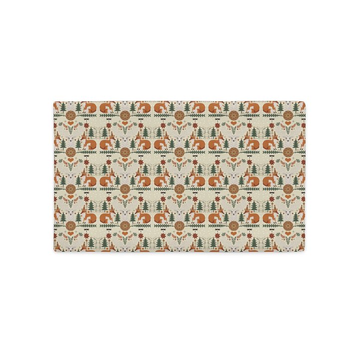 Fox and Stag Pillow Case product image (1)