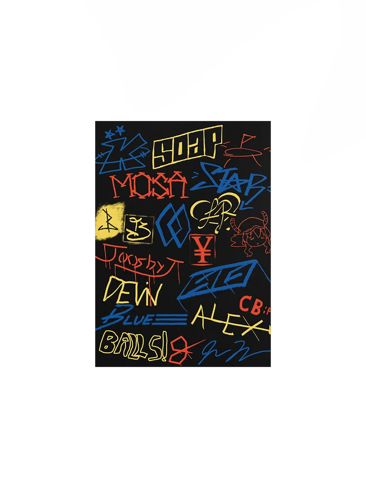 UBL Graffiti Tag Poster product image (1)
