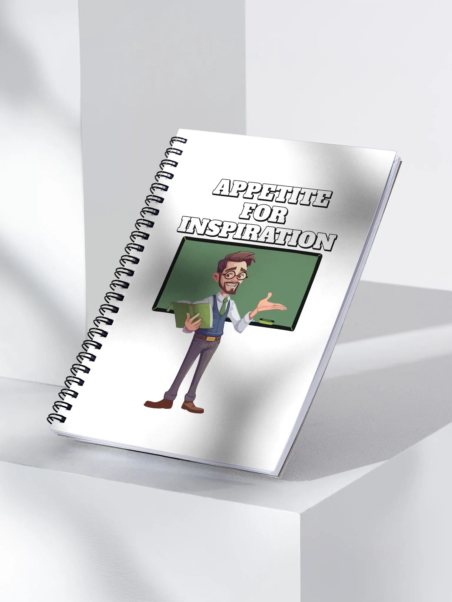 Appetite For Inspiration - Motivation and Inspirational Spiral Notebook product image (1)