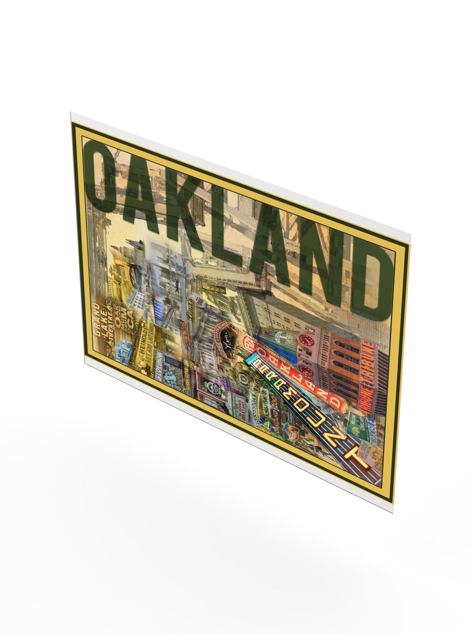 Oakland Collage Poster product image (65)