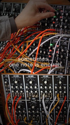 Occasionally it's time to simply listen... ... so listen 

#synth #electronicmusic #ambient #music #eurorack