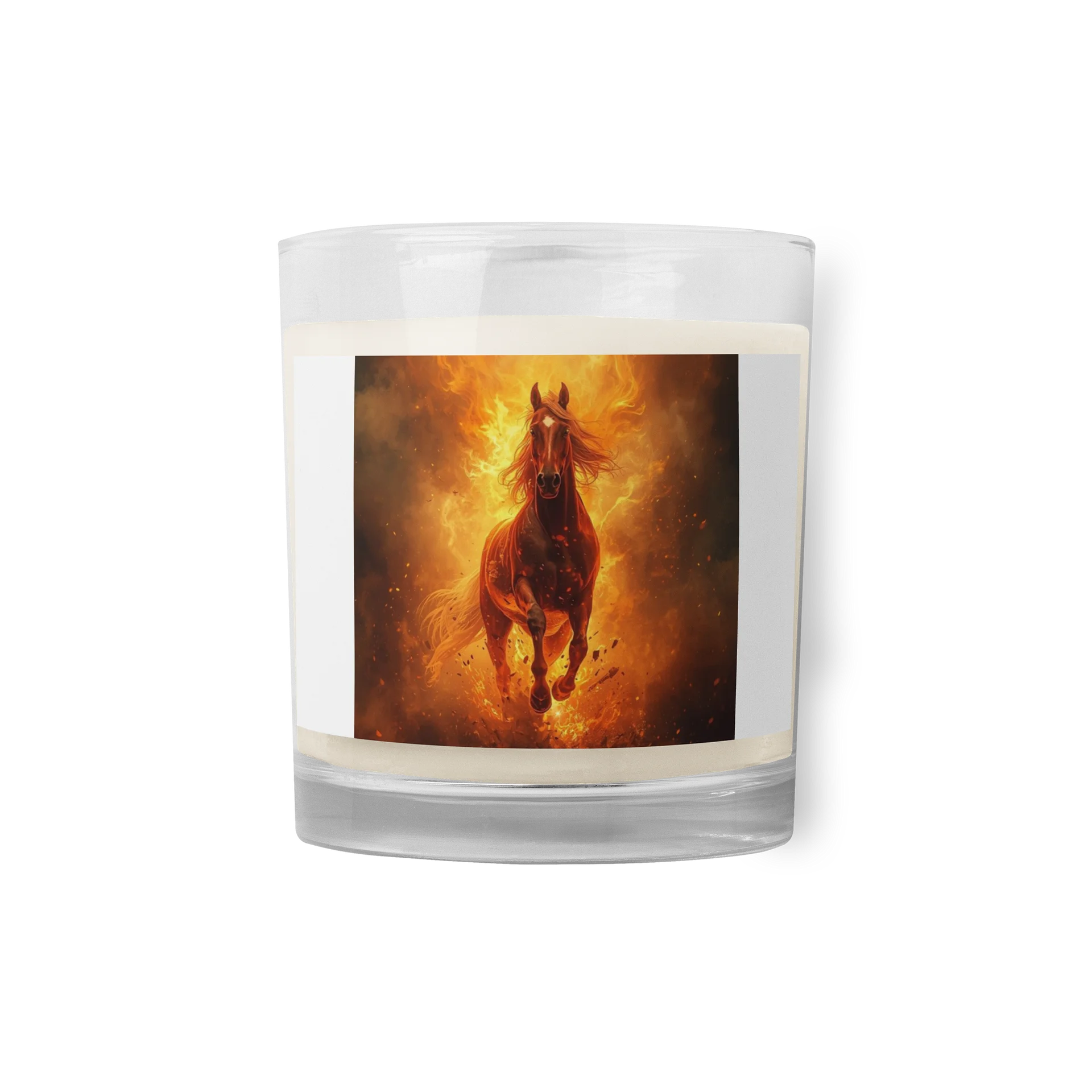 ​🐎 Bougie "Cheval de Feu" : Passion & Liberté product image (1)