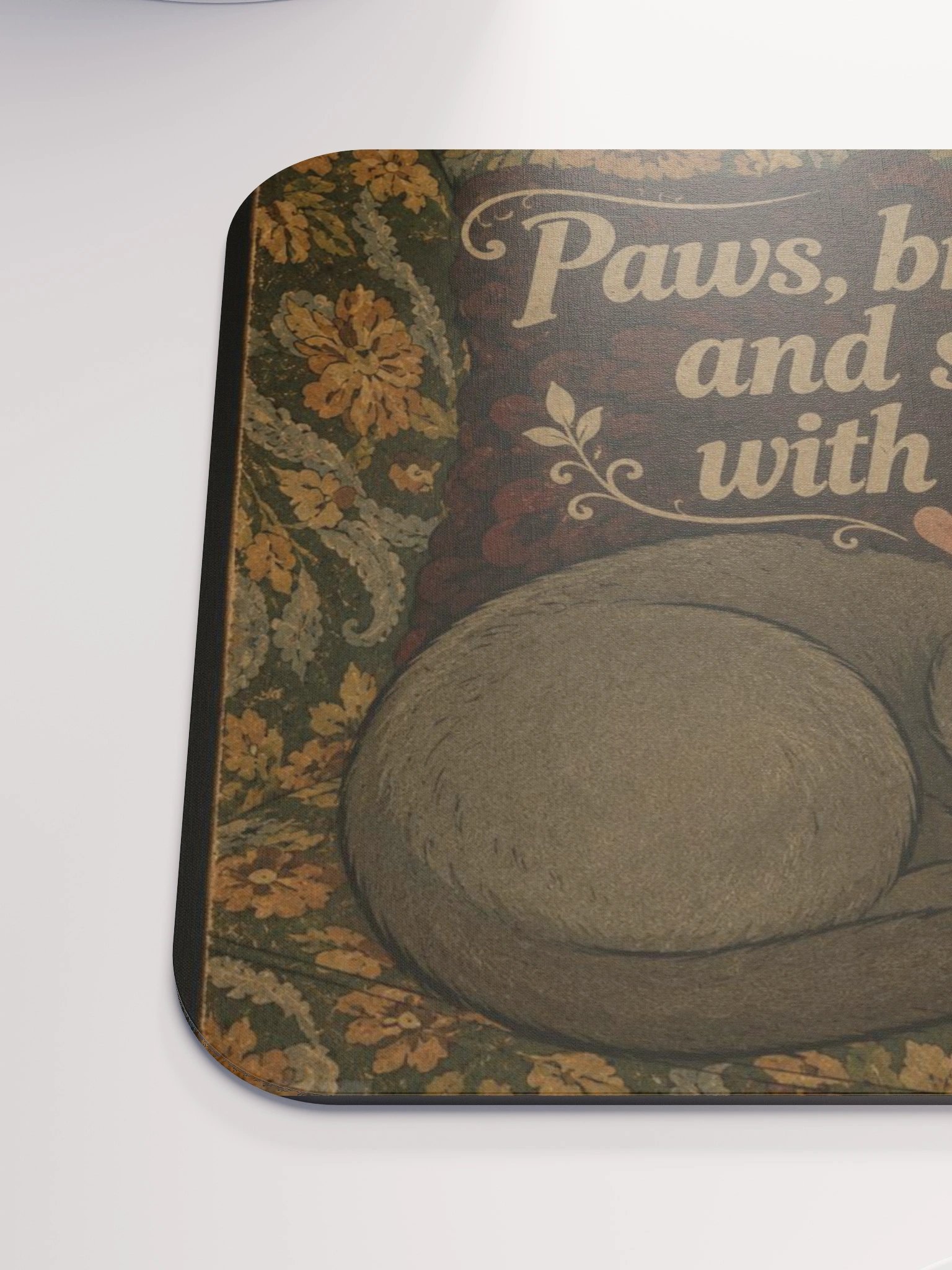 Paws, Breathe & Sleep Mouse Pad product image (6)