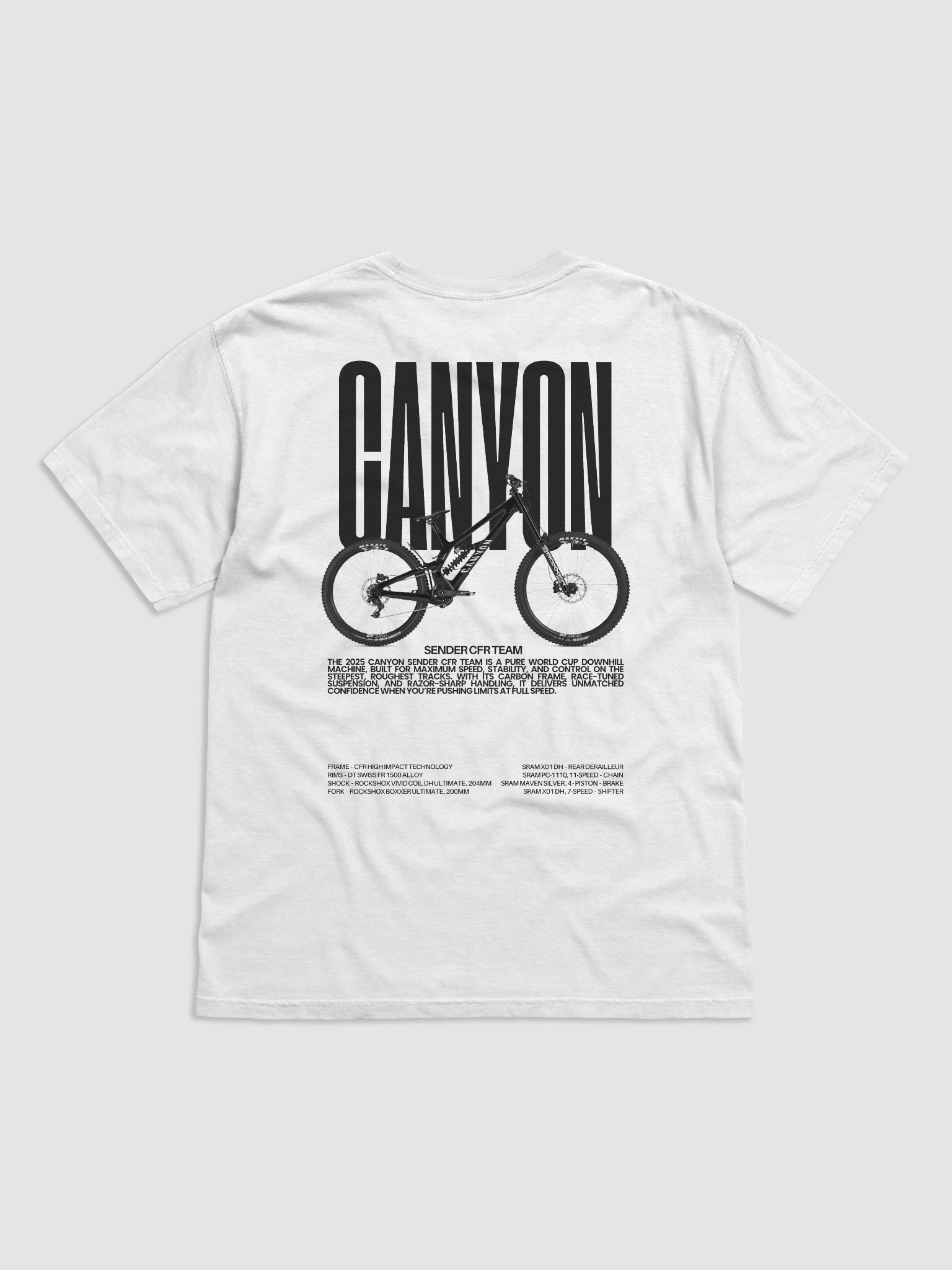 Canyon Sender CFR Team T-Shirt product image (1)