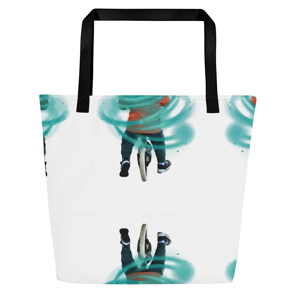 Glitch Wheel All-Over Tote Bag product image (1)