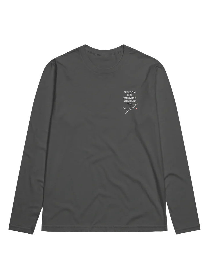 PREMIUM UNISEX LONG SLEEVE SHIRT, FREEDOM product image (7)