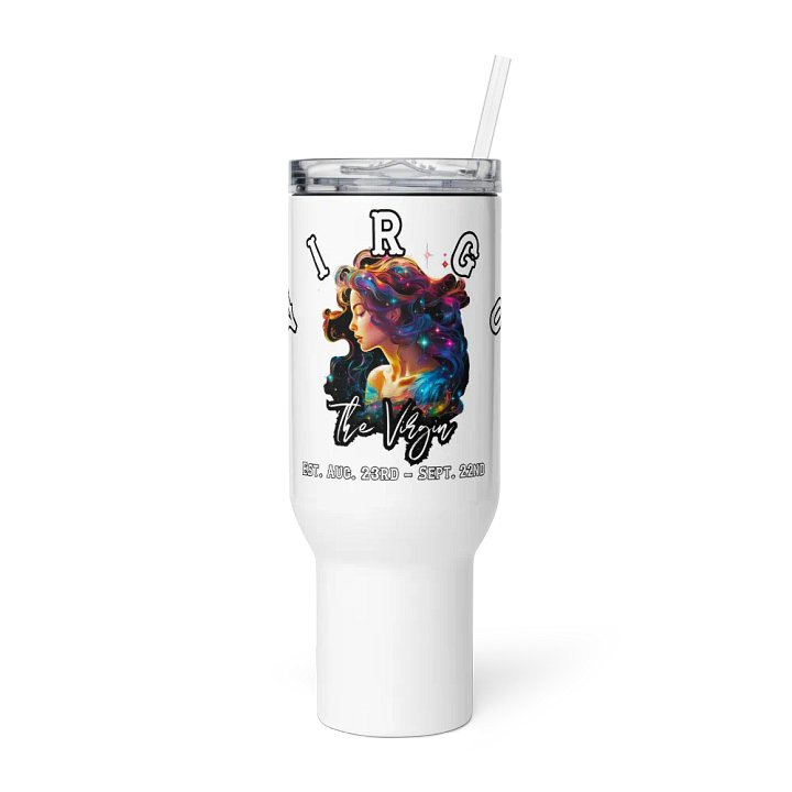 Virgo - Zodiac Travel Mug w/ Handle product image (2)