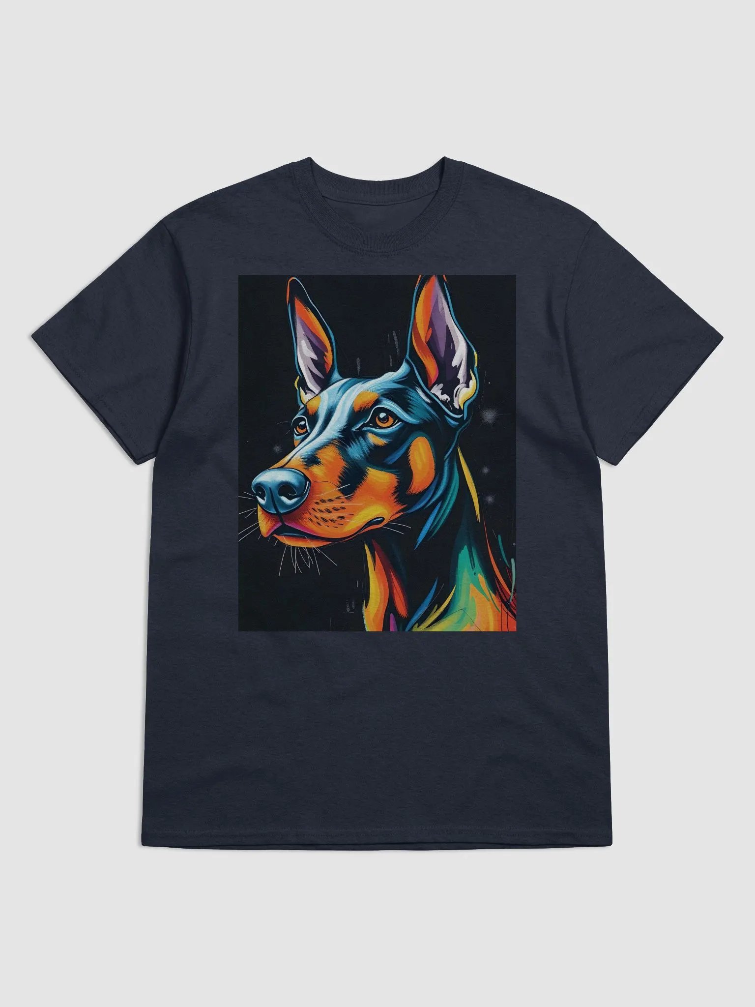 Vibrant Doberman Heavyweight Tee product image (1)