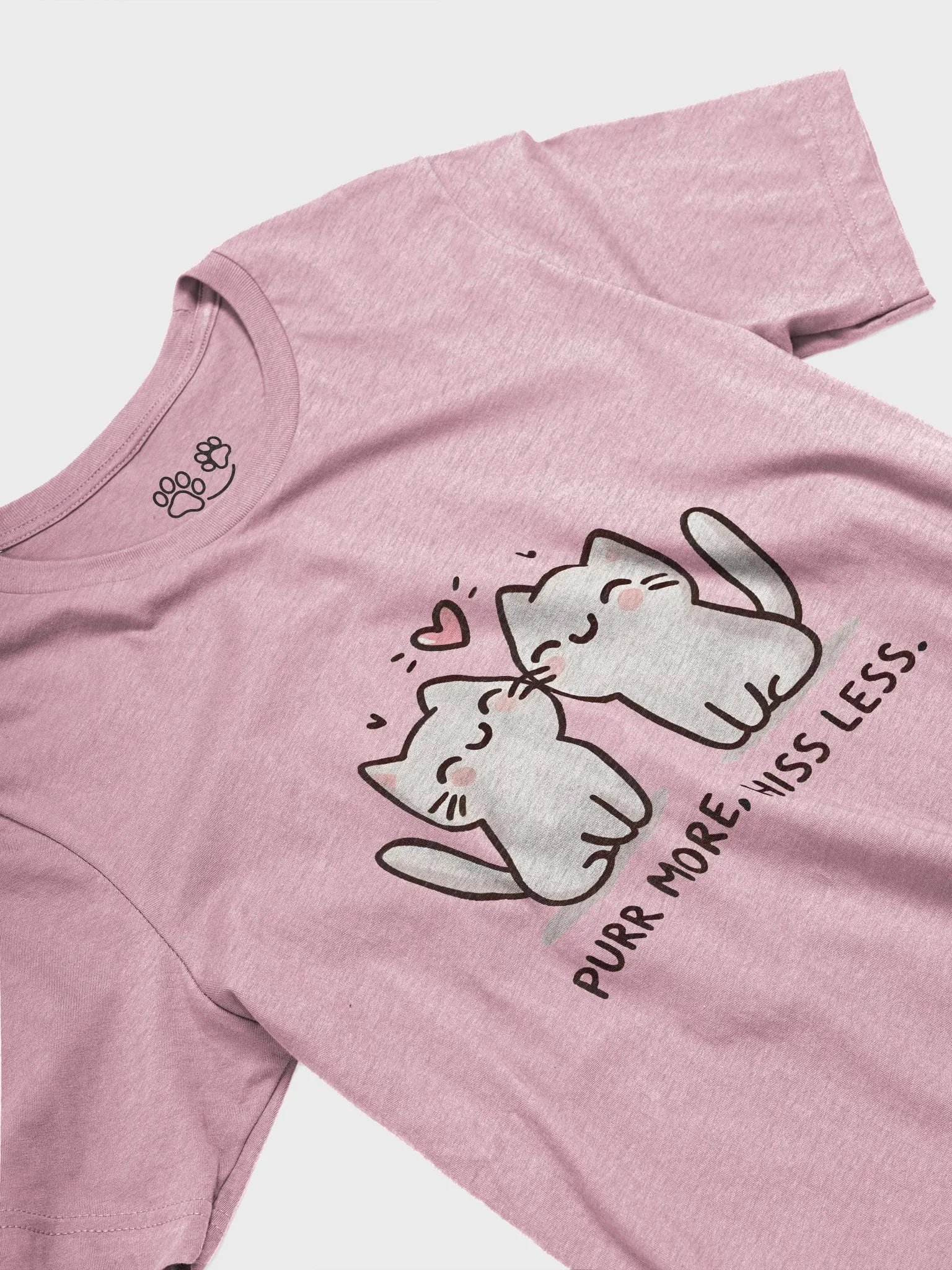 Purr more, Hiss less t-shirt 1 product image (4)